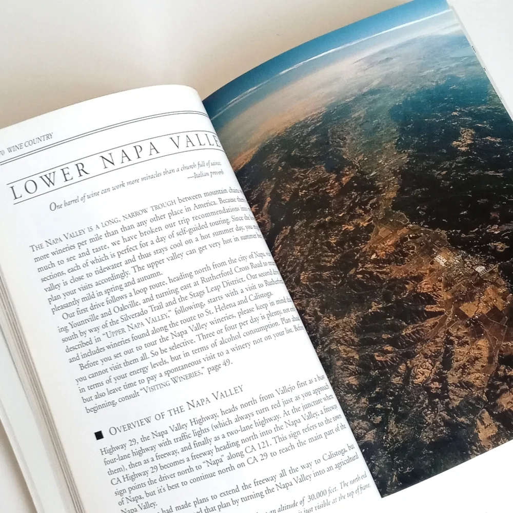Wine Country California's Napa & Sonoma Valleys Guide Book John Doerper